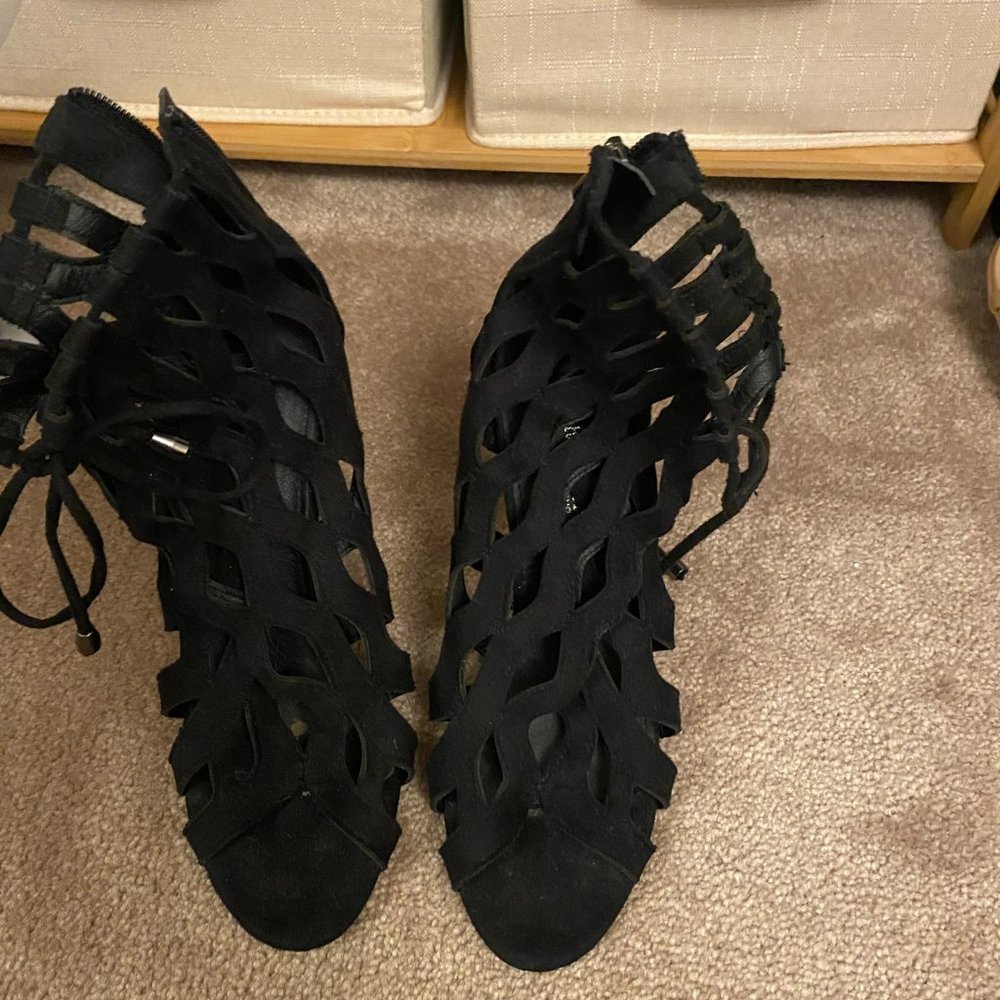 Brand New Open Toe FashionNova Heels